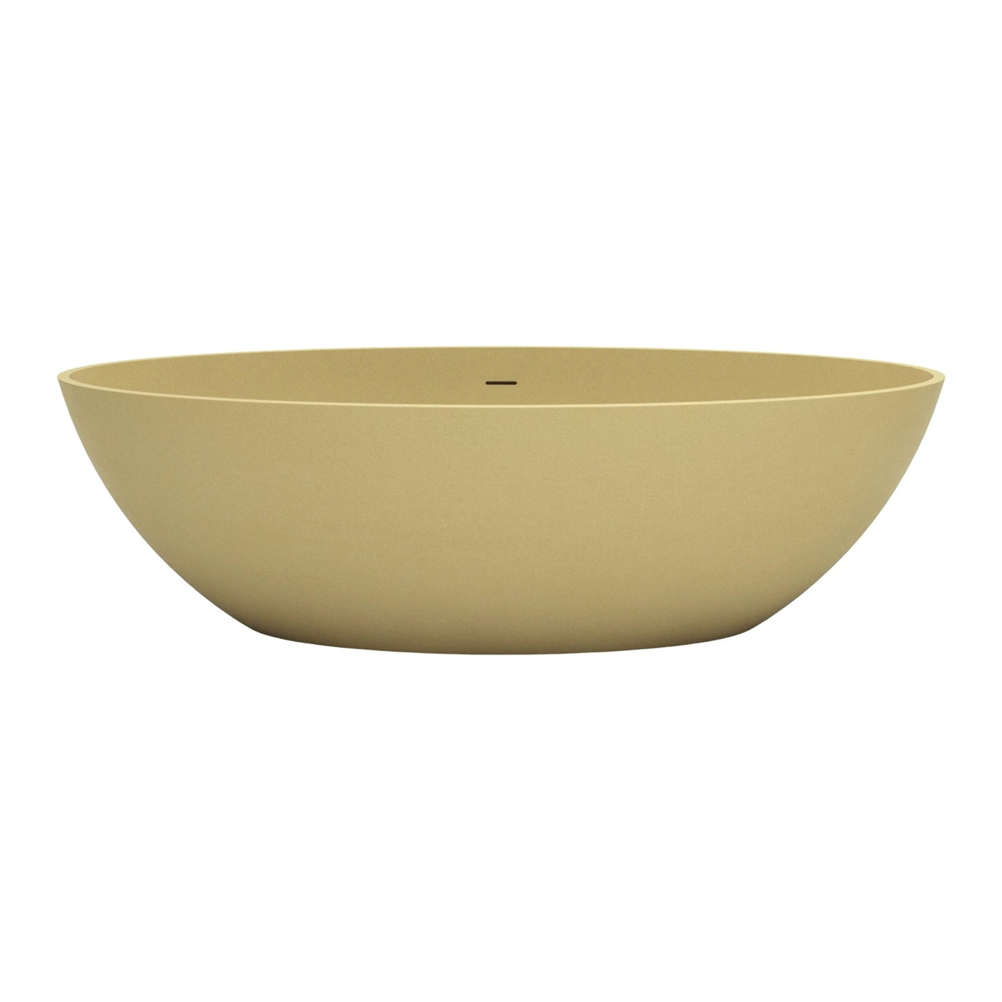 Vrijstaand ligbad Sanitado Elements Just New solid surface 180x85cm mat beige