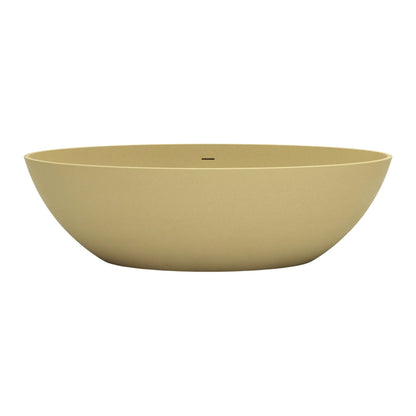 Vrijstaand ligbad Sanitado Elements Just New solid surface 180x85cm mat beige