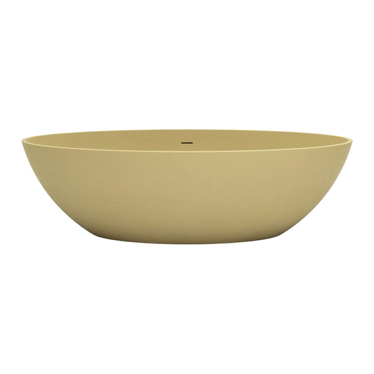 Vrijstaand ligbad Sanitado Elements Just New solid surface 180x85cm mat beige