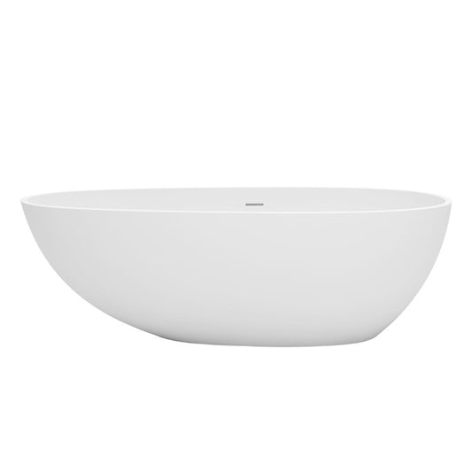 Vrijstaand ligbad Sanitado Elements Puur solid surface 180x90cm glanzend wit