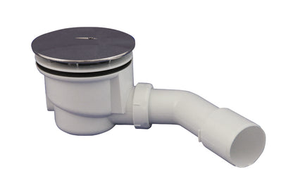 Sanitado Elements Douchebaksifon 90mm Chroom Afdekplaat