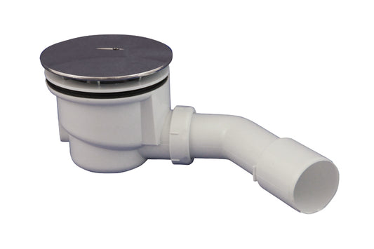 Sanitado Elements Douchebaksifon 90mm Chroom Afdekplaat