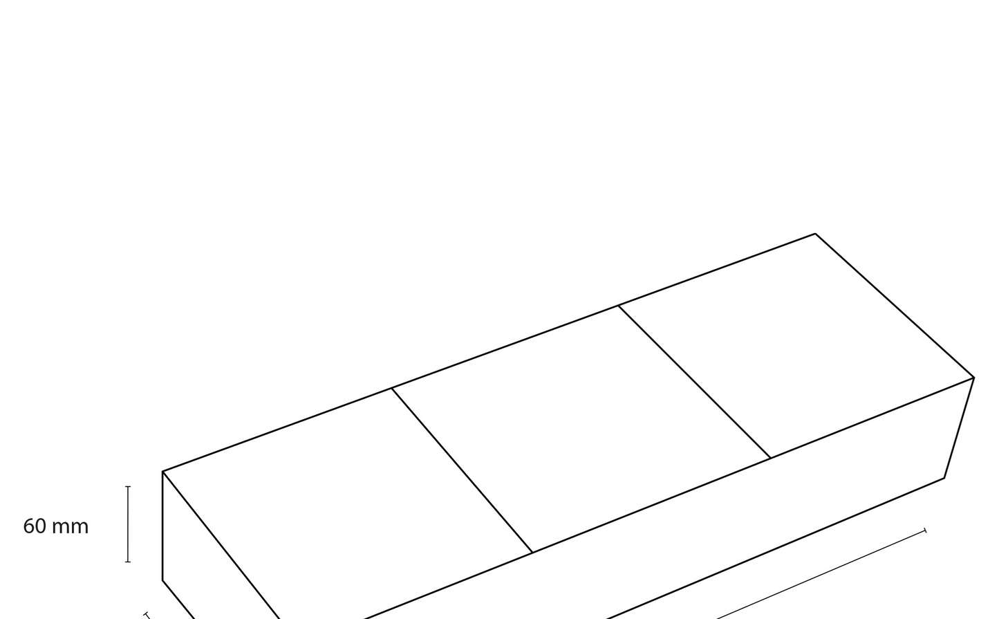 Lade organizer set Differnz 3dlg in grijs kunststof
