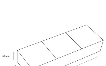 Lade organizer set Differnz 3dlg in grijs kunststof