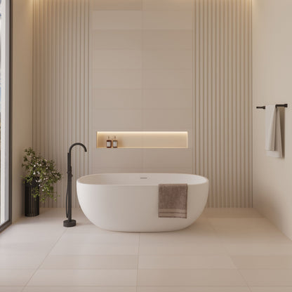 Vrijstaand ligbad Sanitado Elements Moderna 170x78cm glanzend wit