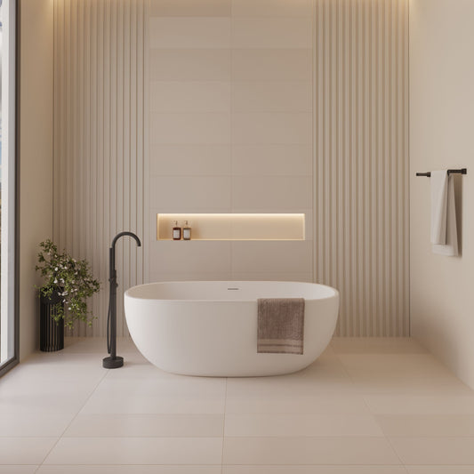 Vrijstaand ligbad Sanitado Elements Moderna 170x78cm glanzend wit