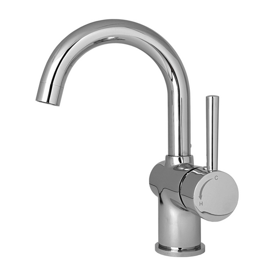 Sanitado Industry Luxe Wastafelkraan Draaibaar Chroom Coldstart