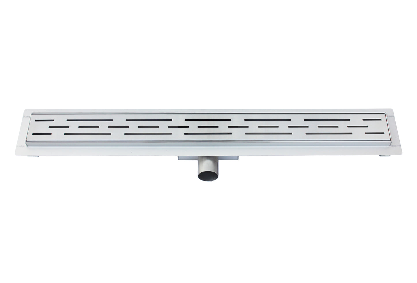 Douchegoot 90cm met flens Sanitado Industry Nice in RVS
