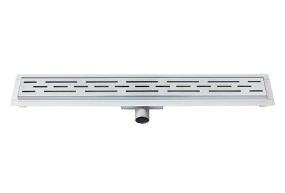 Douchegoot 90cm met flens Sanitado Industry Nice in RVS