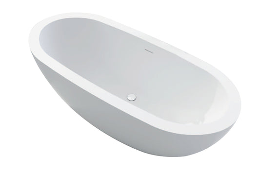 Vrijstaand ligbad Sanitado Elements Cruise 180x80cm mat wit