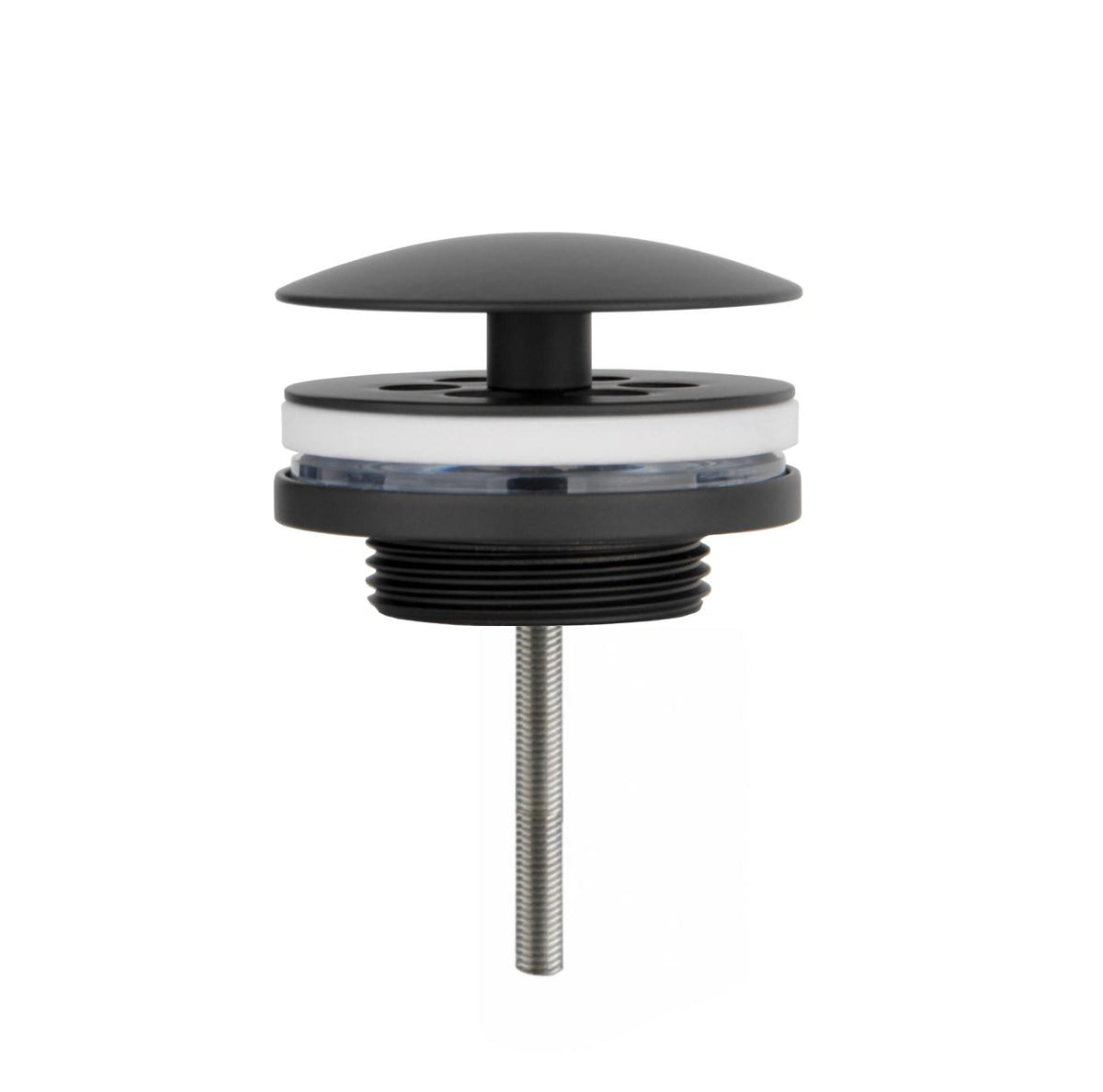 Sanitado Industry Luxe Afvoerplug 5/4" Niet-afsluitbaar Mat Zwart