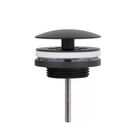 Sanitado Industry Luxe Afvoerplug 5/4" Niet-afsluitbaar Mat Zwart