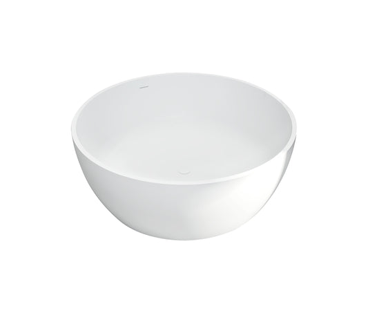 Vrijstaand ligbad Sanitado Elements Cirkel 153cm mat wit