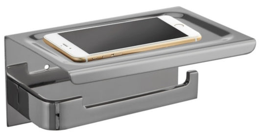 Sanitado Industry Luxe Toiletrolhouder met Afleg RVS