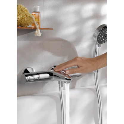 Thermostatische badkraan Grohe Quick Fix Precision Trend  chroom