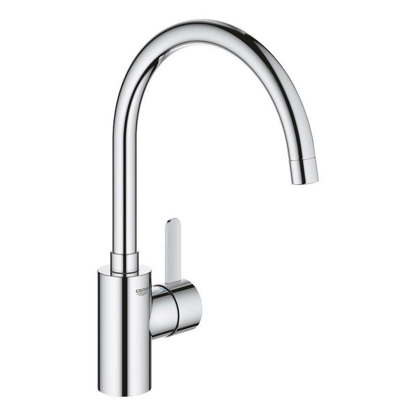 Keukenmengkraan Grohe Eurosmart Cosmopolitan hoge uitloop in chroom