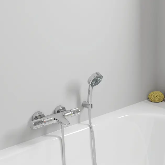 Thermostatische badkraan Grohe Quick Fix Precision Feel chroom