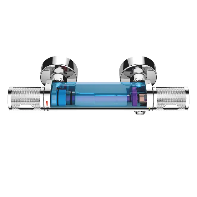Thermostatische douchekraan Grohe Quick Fix Precision Feel 15cm chroom
