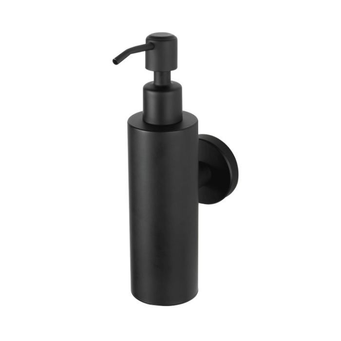 Zeepdispenser Sanitado Industry Fiona wandmontage in mat zwart