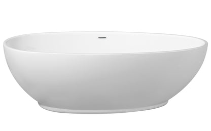 Vrijstaand ligbad Sanitado Elements Bomber 180x90cm mat wit