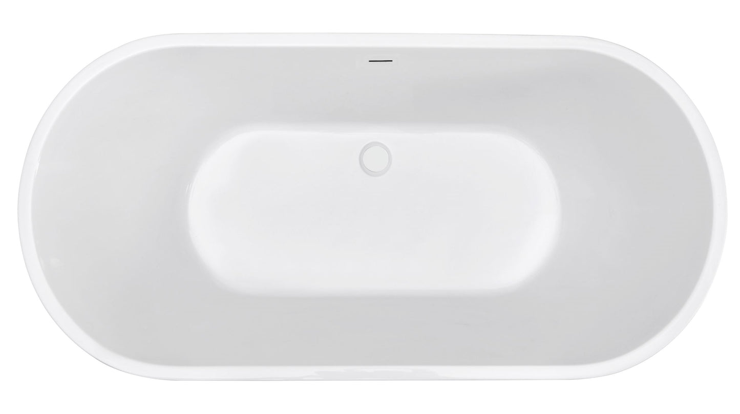 Vrijstaand ligbad Sanitado Elements Becoma 178x80cm mat wit