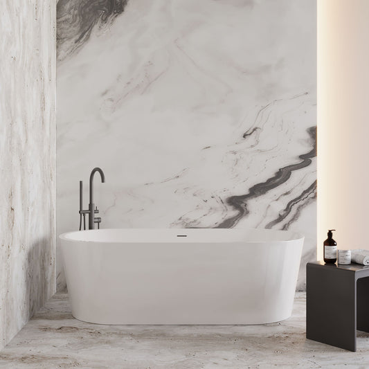 Vrijstaand ligbad Sanitado Elements Becoma 178x80cm mat wit
