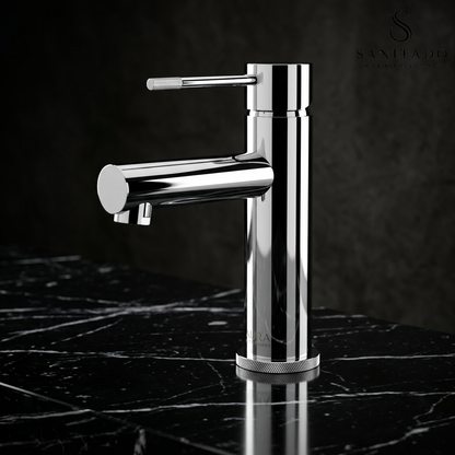 Sanitado Industry Luxe Rechte Wastafelmengkraan Chroom