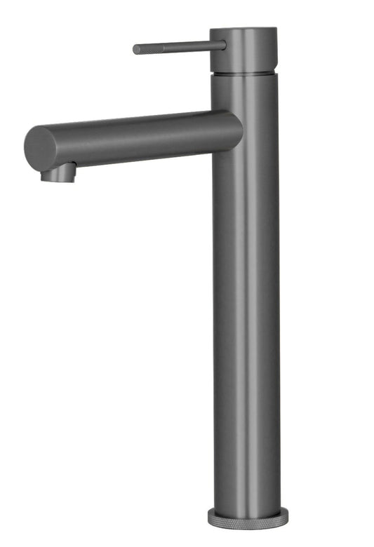 Wastafelmengkraan hoog recht Sanitado Industry in gunmetal