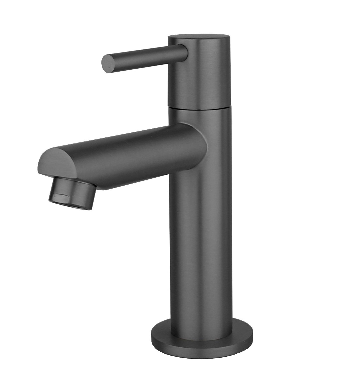 Toiletkraan recht Sanitado Industry in gunmetal