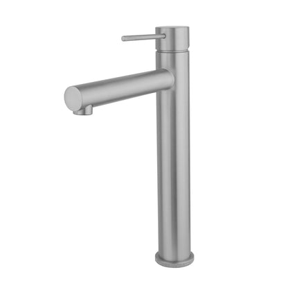 Wastafelmengkraan Sanitado Industry Solution met vaste uitloop in RVS
