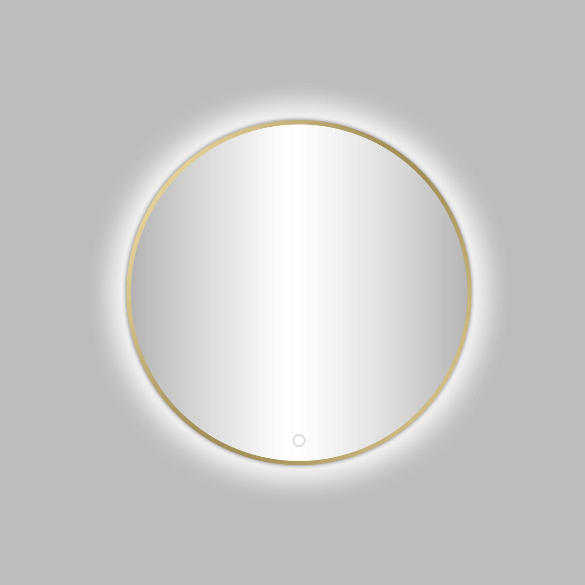 Sanitado Industry Venetië Luxe Badkamer Spiegel Rond 80 cm Mat Goud