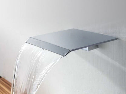 Waterval baduitloop Sanitado Industry Dule in RVS