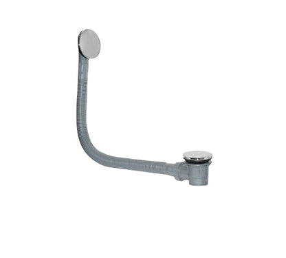 Klik badafvoerplug en overloop Sanitado Industry Vazia in RVS look