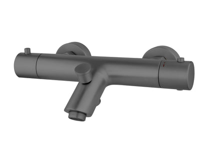 Thermostatische opbouw badkraan Sanitado Industry in gunmetal
