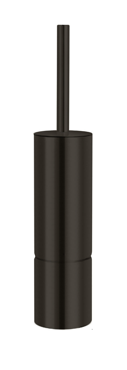 Toiletaccessoires set Sanitado Industry met borstel, rolhouder met klep en handdoekhaak in gunmetal