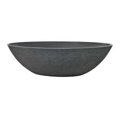 Vrijstaand ligbad Sanitado Elements Just New solid surface 180x85cm craquele grijs