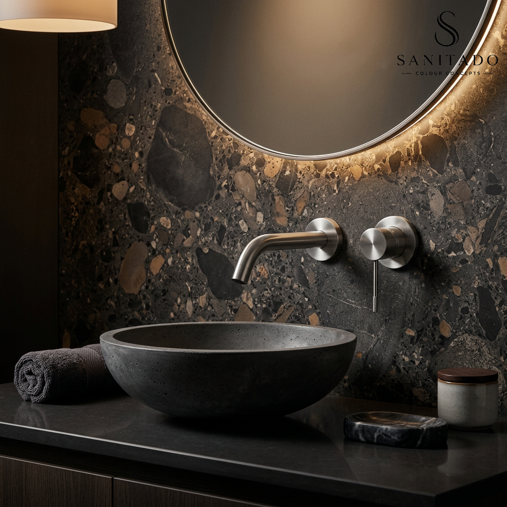Sanitado Industry Decorata Luxe Inbouw Mengkraan RVS Design