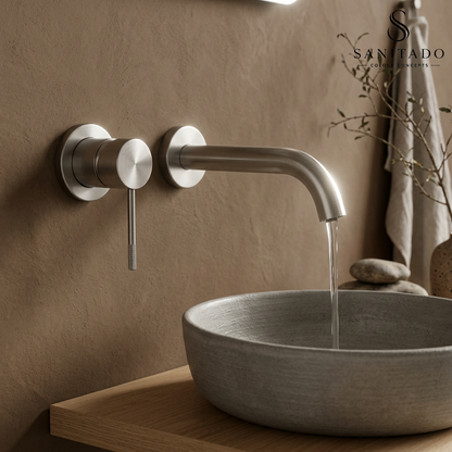 Sanitado Industry Decorata Luxe Inbouw Mengkraan RVS Design