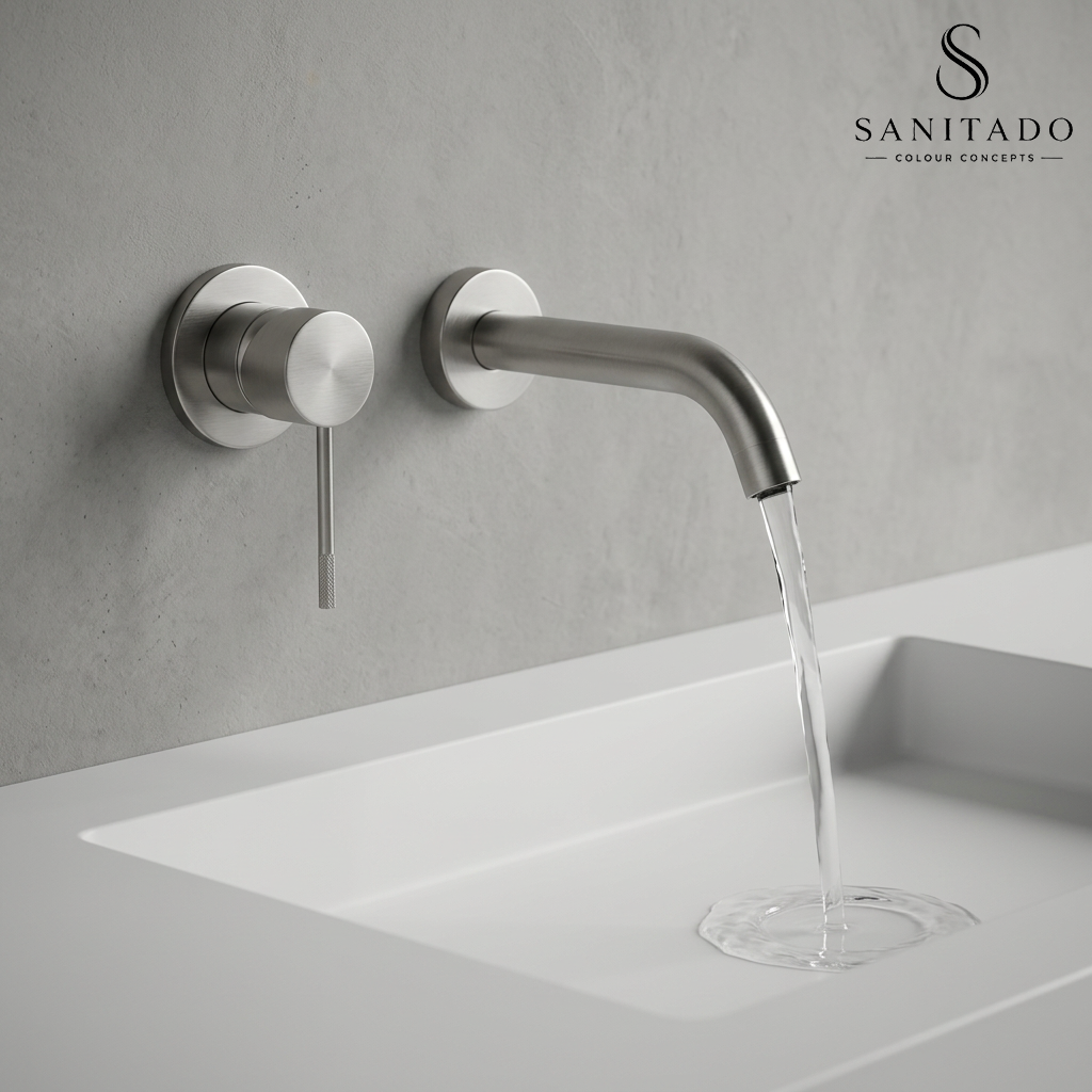 Sanitado Industry Decorata Luxe Inbouw Mengkraan RVS Design