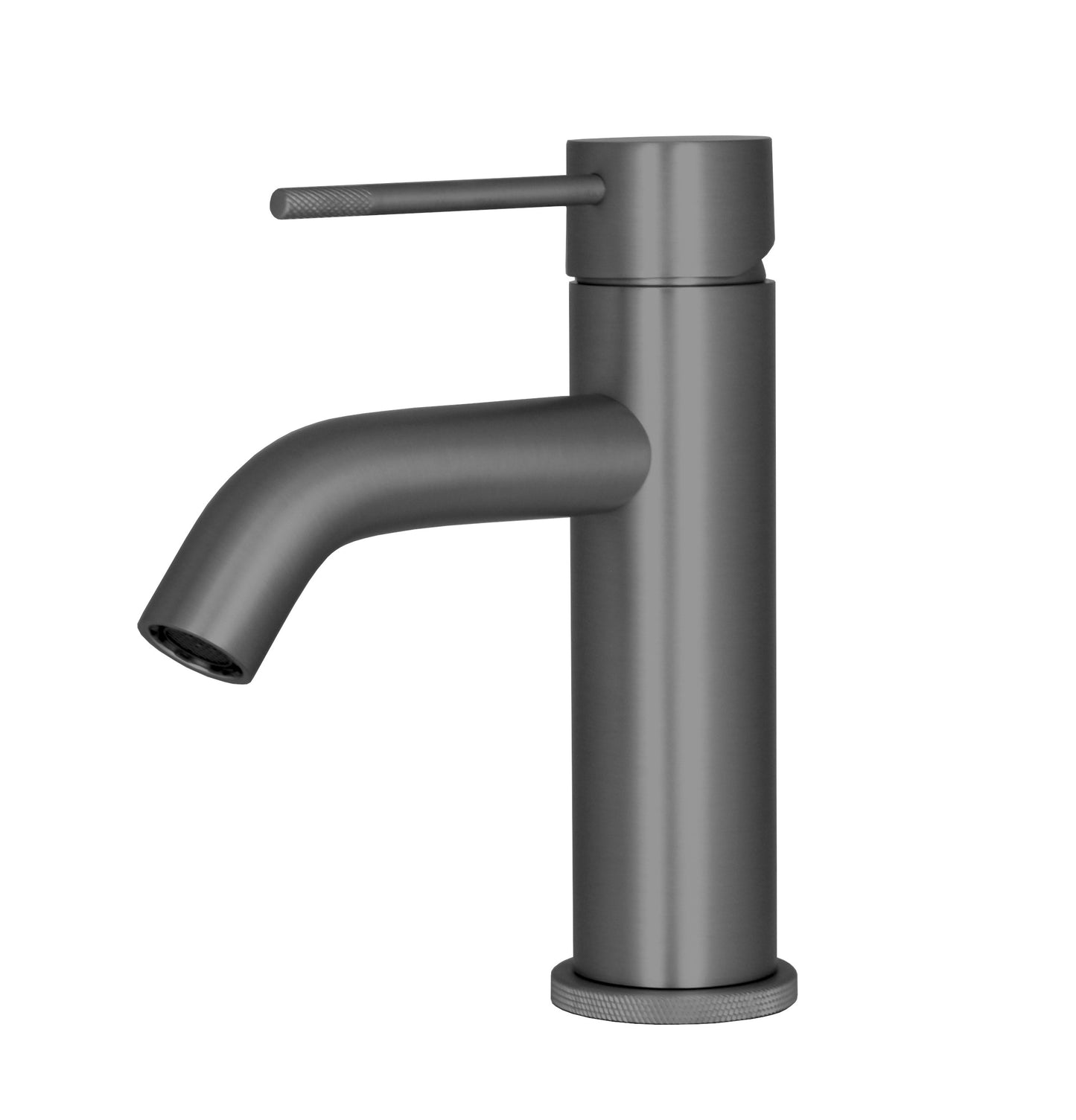 Wastafelmengkraan gebogen Sanitado Industry Polina in gunmetal