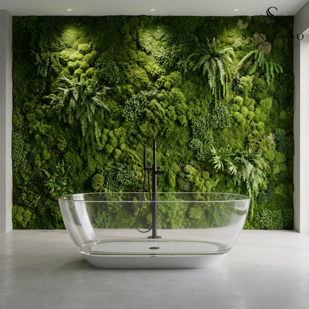 Vrijstaand ligbad Sanitado Rainbow Transparant 170x78cm clear