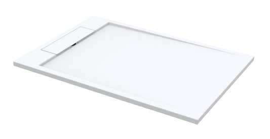 Sanitado Elements Decent Douchebak Mat Wit 160x100cm Solid Surface