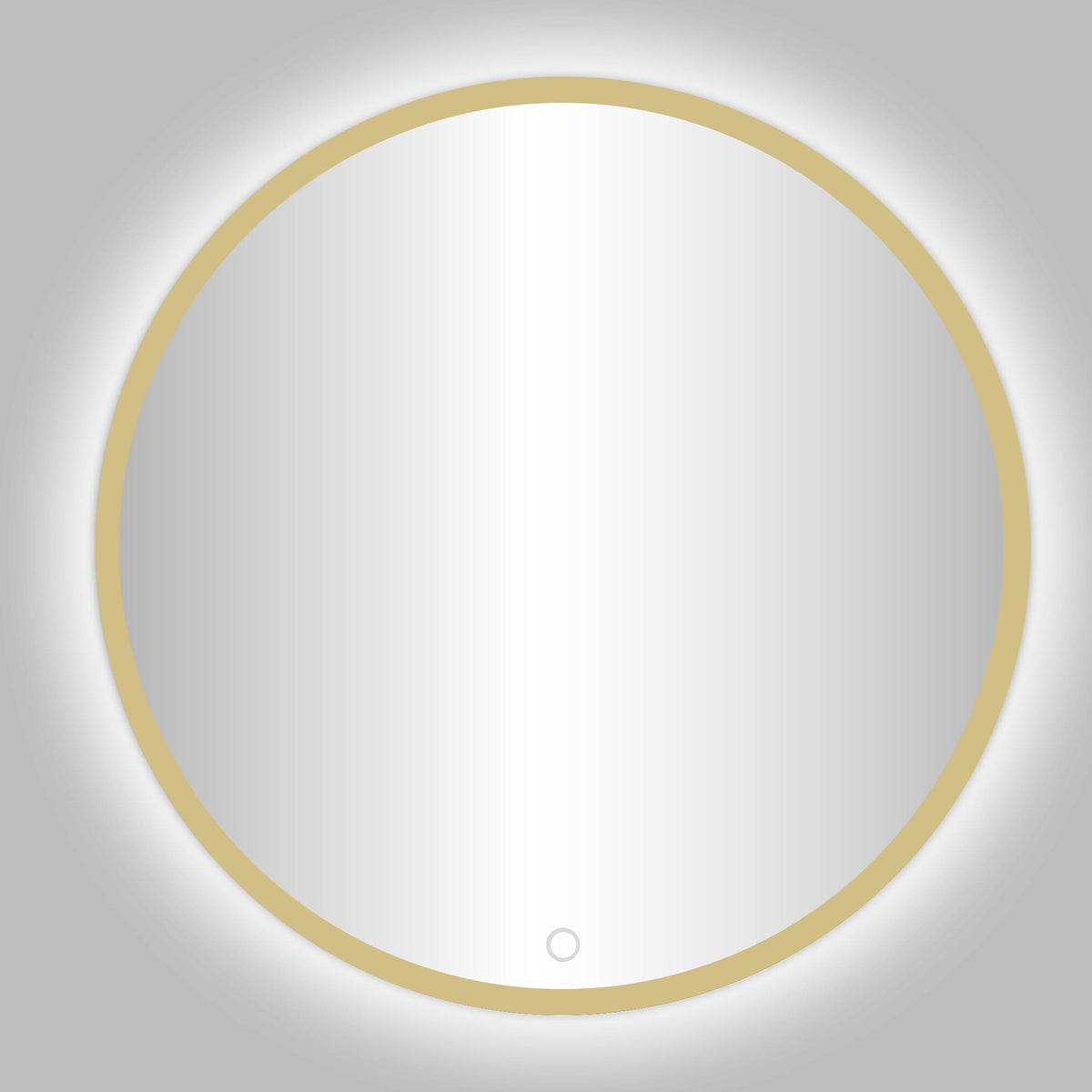 Sanitado Industry Venetië Luxe Badkamer Spiegel Rond 140 cm Mat Goud