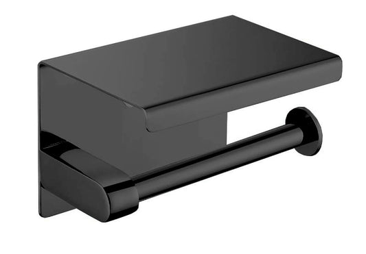 Sanitado Industry Luxe Toiletrolhouder met Afleg Gunmetal