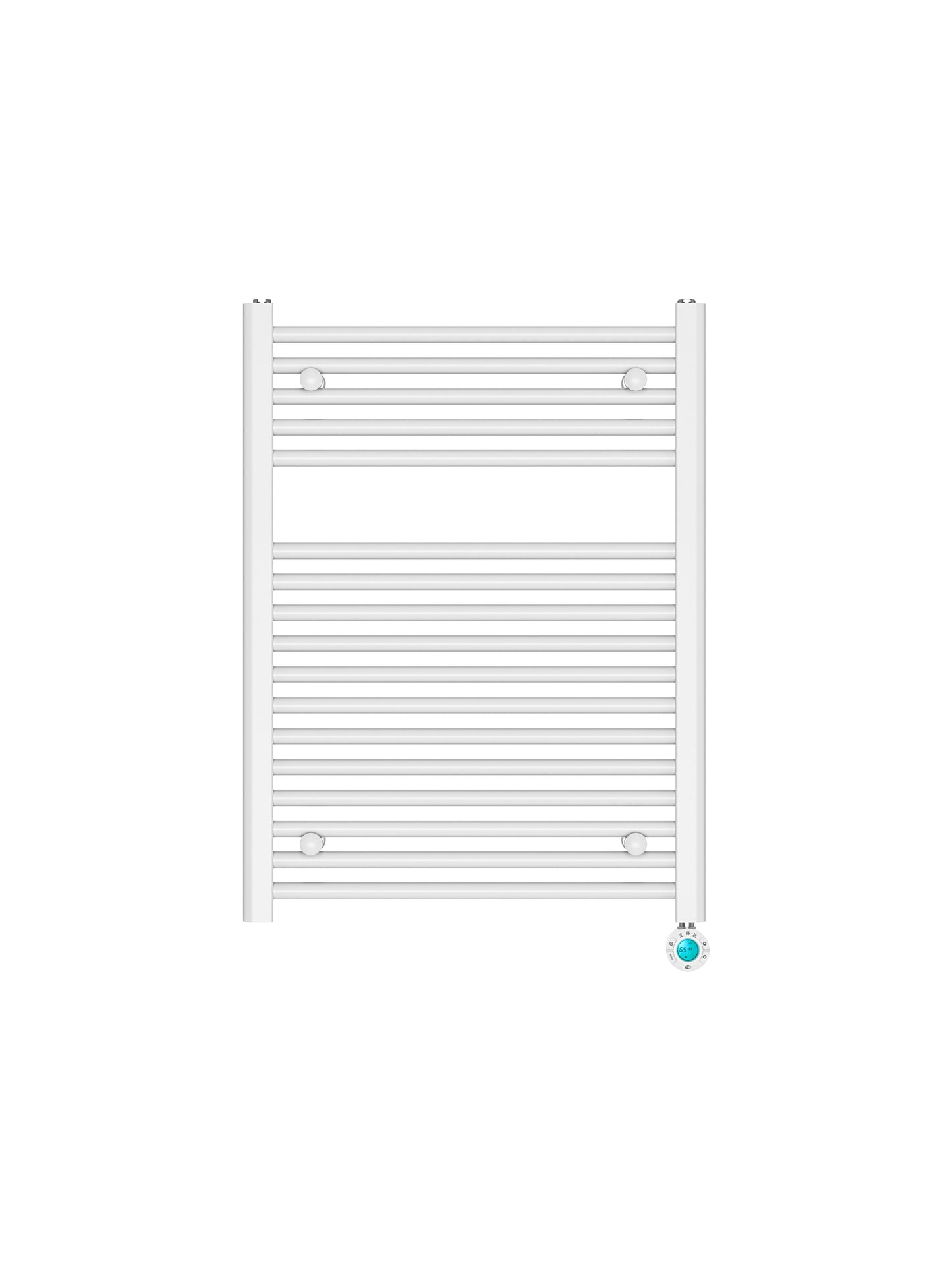 Elektrische handdoekradiator Sanitado Elements mat wit 380W 800x600mm