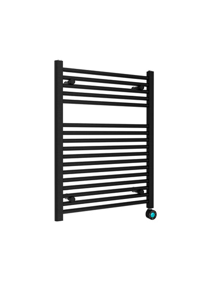 Elektrische handdoekradiator Sanitado Elements mat zwart 380W 800x600mm