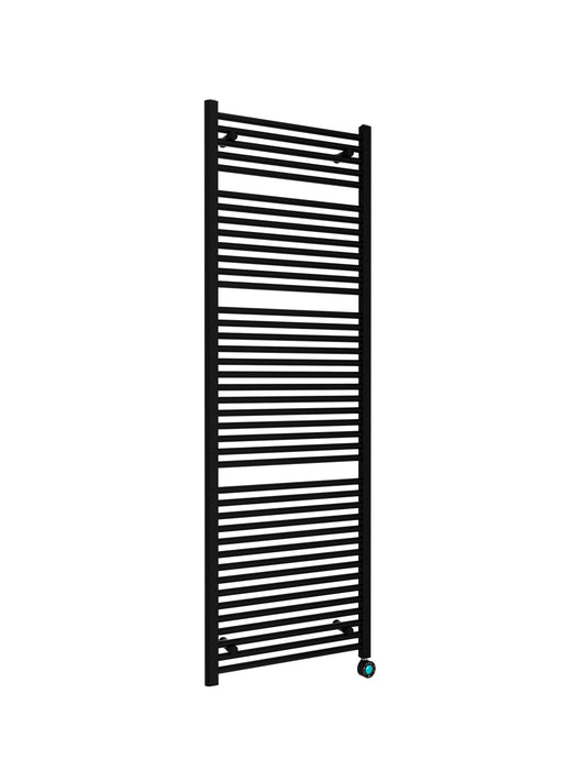 Elektrische handdoekradiator Sanitado Elements mat zwart 1160W 1800x600mm