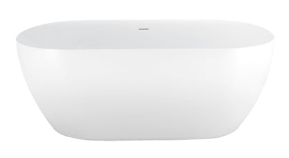 Vrijstaand ligbad Sanitado Rainbow Friday White 178x78cm glanzend wit