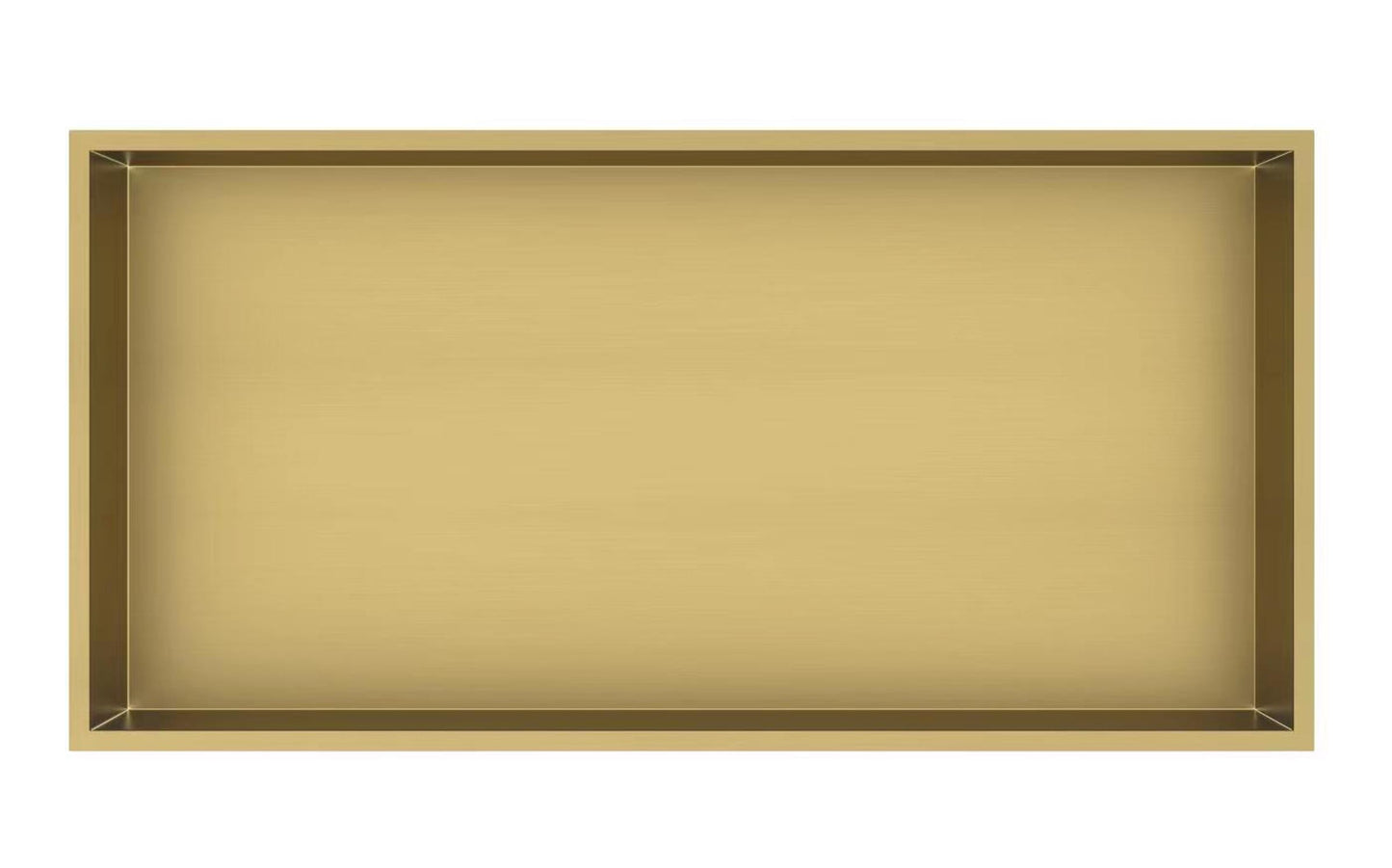 Badkamer inbouwnis 60x30x7cm Sanitado Industry Lotus in mat goud