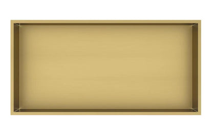 Badkamer inbouwnis 60x30x7cm Sanitado Industry Lotus in mat goud